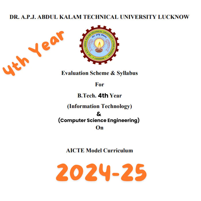 4th Year Syllabus